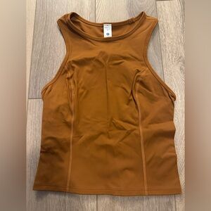 NWT Lululemon Nulux Racerback Cropped RUN Tank size 4